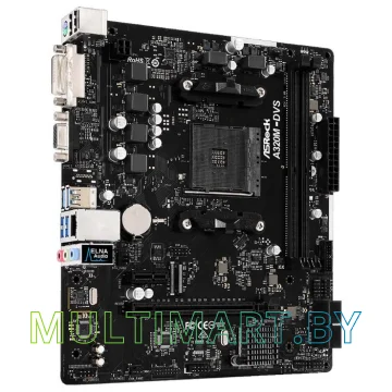 Материнская плата ASRock A320M-DVS R3.0 картинка 3